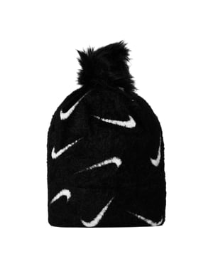 Nike Peak Pom Pom-muts (Zwart)