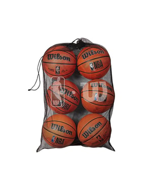 Wilson NBA Mesh Ballenzak (Zwart)