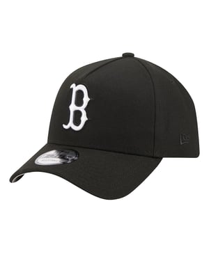 New Era 9Forty Boston Red Sox-honkbalpet (Zwart/Wit)