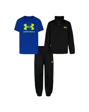 Under Armour Träningsset för barn/ungdomar i Brawler-stil (SVART/BLÅ)