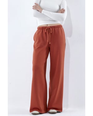 Wijde joggingbroek