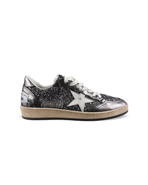Golden Goose Deluxe Brand Ball-Star Sneakers Silver