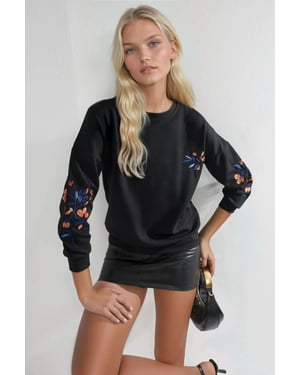 Lady Berşan Dames-sweatshirt met ronde hals