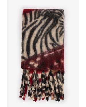Erica Zebra Pattern Scarf