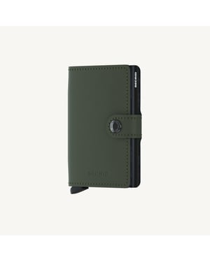 Secrid miniwallet mm green black