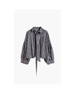 Aimee The Label oslo blue stripe