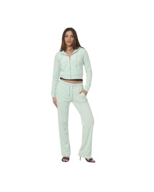 Juicy Couture Tina outline trackpant with diamante br