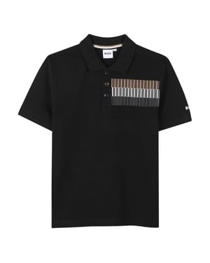 Boss Kinder/Kids Regular Poloshirt (Zwart)