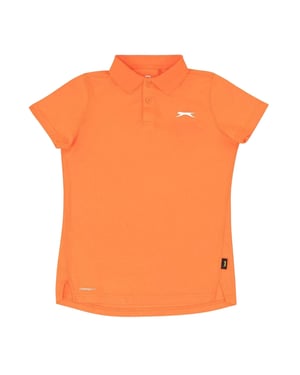 Slazenger Lichtgewicht poloshirt voor jongens (Oranje)