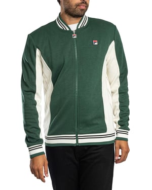 Fila Settanta Baseball Track Jacket, Groen