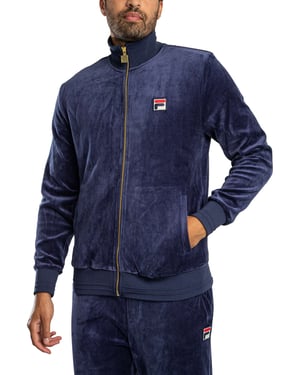 Fila Nero Velours Trainingsjack, Blauw