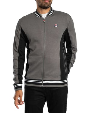 Fila Settanta Baseball Track Jacket, Grijs