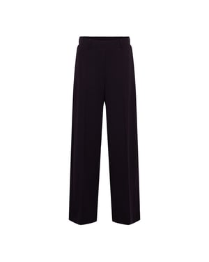 &Co Woman &co women broek geniva herringbone deep plum multi