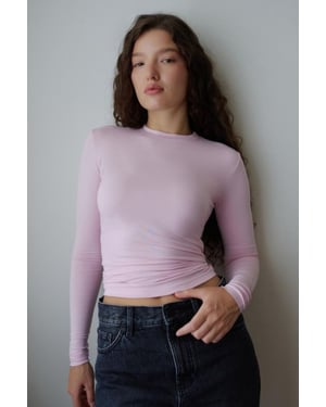 Women's Slim Fit Crew Neck Blouse