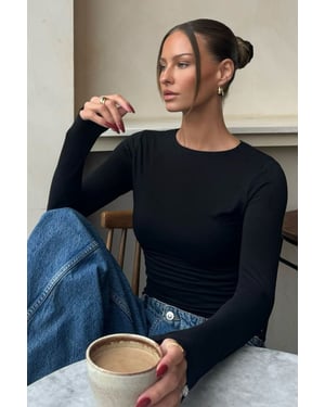 Women's Slim Fit Crew Neck Blouse