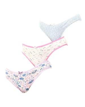Pack of 3 KL10000 women's cotton panties