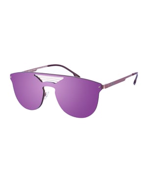 Unisex New Geri Oval Shaped Nylon Sunglasses
