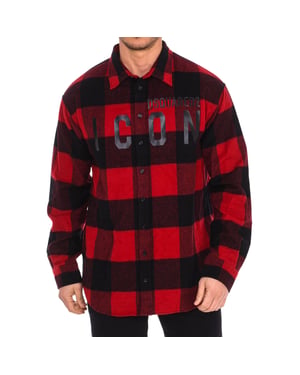 Heren langarm shirt S79DL0007-S53139
