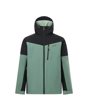 Regatta Mens Wentwood 3 in 1 Jacket (Dark Forest Green/Black)