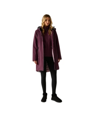 Regatta Womens/Ladies Marron Waterproof Insulated Jacket (Fig/Powder Lilac)