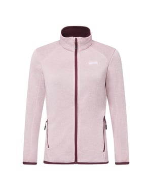 Regatta Womens/Ladies Newhill Full Zip Fleece Jacket (Pink Haze/Fig)