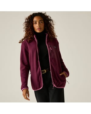 Regatta Womens/Ladies Frankie Full Zip Fleece (Fig/Violet)