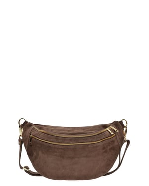 Luisa Vannini Bordeauxrood Rundleer Tas