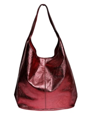 Luisa Vannini Rood Rundleer Tas