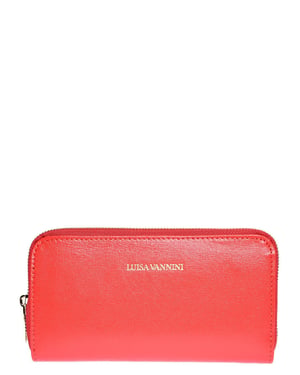 Luisa Vannini Rood Rundleer Tas