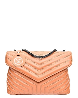 Luisa Vannini Brown Rundleer Tas