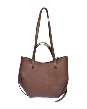 Luisa Vannini Bordeauxrood Rundleer Tas