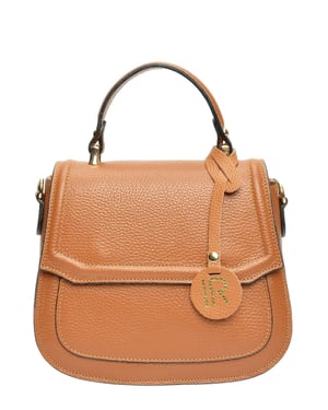 Isabella Rhea Brown Rundleer Tas