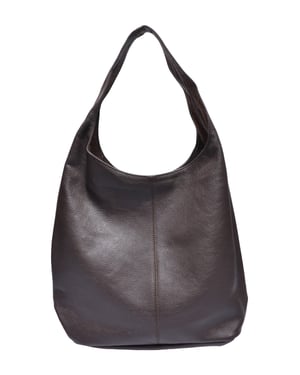 Anna Luchini Bordeauxrood Rundleer Tas