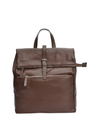 Anna Luchini CHOCOLADE Rundleer Tas