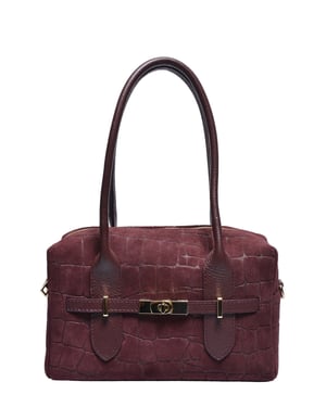 Luisa Vannini BORDEAUX Rundleer Tas