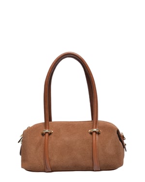 Luisa Vannini COGNAC Rundleer Tas