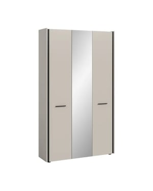 Furnilux Garderobekast kasjmier moderne ingangsoplossing op wielen 107x190x37 cm