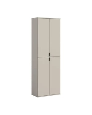 Furnilux Hoge kast in kasjmier moderne opbergoplossing voor elke ruimte 61x193x34 cm