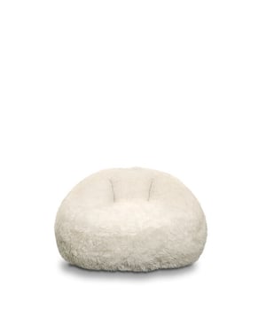 Unique Living loungestoel elsa dove white 72x66x43cm