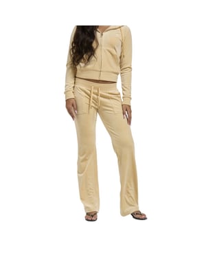 Juicy Couture Del ray pocketed pant gold