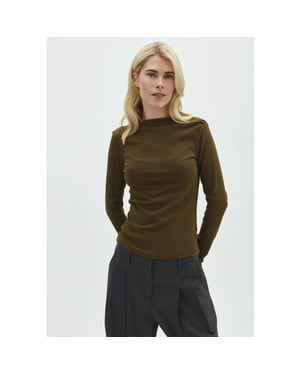 mbyM Julissa-m top smoked olive -