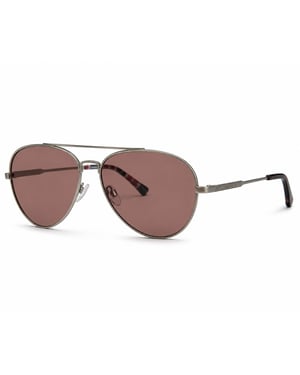 Barbour BA8112 C1 Silver Gun Metal Sunglasses