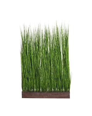 Kopu ® kunstgras roomdivider 150 x 92 cm siergras in bak