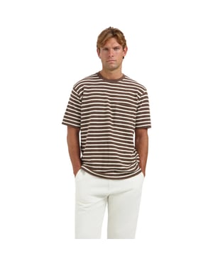 Dstrezzed Louie stripe tee
