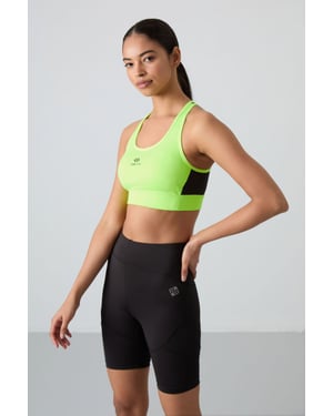 Fitted Sleeveless Crop Sports Top