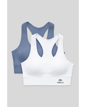 Fitted Sleeveless Crop Sports Top
