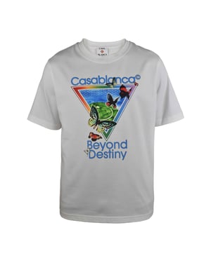 Casablanca T-shirt ”Beyond Destiny” Vit