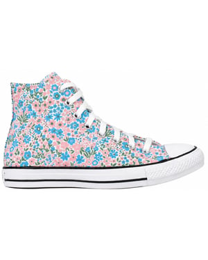 Converse Chuck Taylor Mini Flowers Hi Unisex Mulitocolour Plimsolls