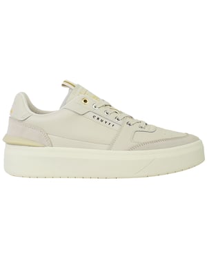 Cruyff Endorsed Tennis Mens Beige Trainers