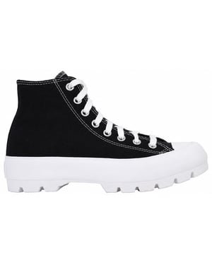 Converse Chuck Taylor Lugged Hi Womens Black Shoes